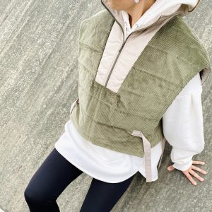 Zeitgeist<br>Weste „Green Cord“