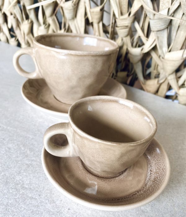 Espressotasse "Greige" mit Unterteller – Bild 5