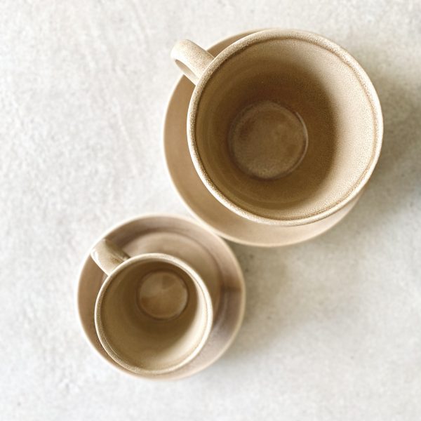 Espressotasse "Greige" mit Unterteller – Bild 4